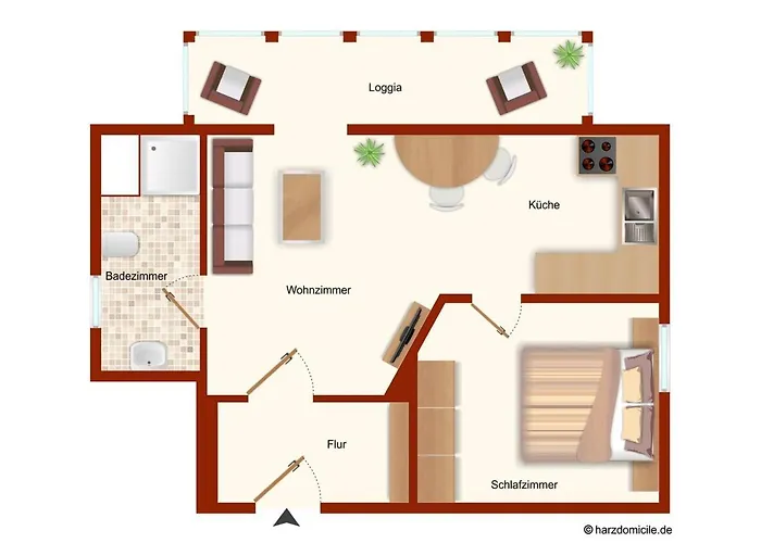 Apartman Sonnenschein In Der Harzer Flair Braunlage